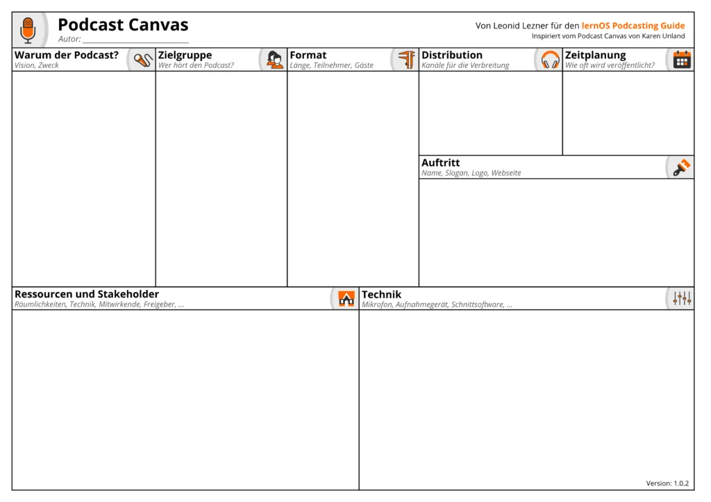 Podcast Canvas